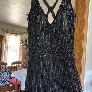 Primavera Couture 3474 Platinum prom dress